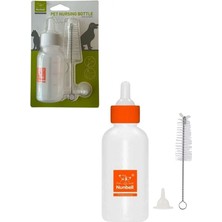 Renas Store Yavru Kedi ve Köpek Biberon Seti Temizleme Fırçalı 50 Ml.