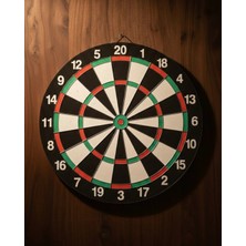 Renas Store 15 Inç Dart Tahtası Seti Dayanıklı Yapı 4 Metal Dart Oku