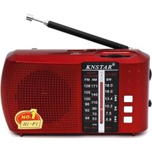 Renas Store Bluetoothlu Şarjlı Cep Radyosu Fm Radyo USB Tf Kart Girişli Çok Renkli 2 Yıl Garantili