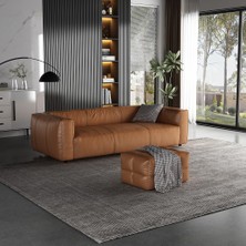 Veluxe Home & Living'den Punes Italyan Deri Modern Koltuk Hakiki Deri Modern Koltuk