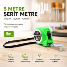 Ankaverse 12 Adet Measurıng Tape 5MTX25MM Şerit Metre (5286)