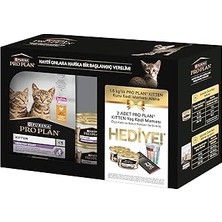 Renas Store Pro Plan Yavru Kediler Için Tavuk Etli Kuru Mama 1.5 kg + Purina Pro Plan Yaş Yavru Kedi Maması 85 Gram