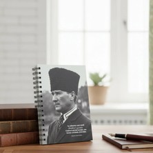 Be Online Atatürk Özel Seri Collection Sert Kapak A5 Defter - Noktalı 150 Sayfa