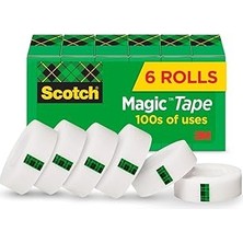 Renas Store Scotch Sihirli Bant, 7,5 x 2,5 Cm, 6'lı Paket (810K6)