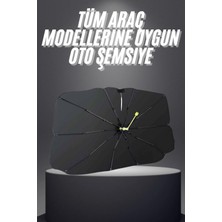 Renas Store Yeni Nesil Tüm Araç Modellerine Uygun Oto Şemsiye Katlanabilir Uv Işınlarına Karşı