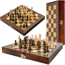 Renas Store Kutulu Satranç Takımı 29X29 cm Boyutunda, Masaüstü Oyun Seti - Hobi & Eğlence Kategorisi