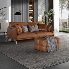 Veluxe Home & Living'den Sole Italyan Deri Modern Koltuk Hakiki Deri Modern Koltuk