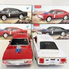 Renas Store Kablosuz Bluetooth Hoparlör Fm Radyo Sd Kart USB Girişli Taşınabilir Nostaljik Radyo Beyaz