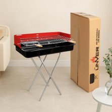 Renas Store 60 cm Portatif Ayaklı Mangal - Lüks Pervazlı