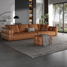 Veluxe Home & Living'den Nobi Italyan Deri Modern Koltuk Hakiki Deri Modern Koltuk