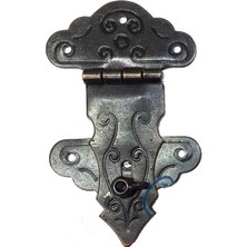 Renas Store Kuyruklu Kilit, Sandık, Kutu Askısı - 36X60MM, Oksit, 1 Adet