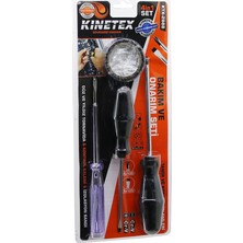 Renas Store 4pcs Tornavida - Çok Amaçlı Set Düz-Yıldız Tornavida - Kontrol Kalem - Elektrik Bant