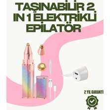 Renas Store 8000 Rpm Taşınabilir Epilatör – Kaş Düzeltici ve Dudak Epilatörlü Pille Çalışan