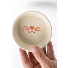 Renas Store Seramik Kedi Mama ve Su Kabı