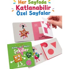 Parlayan Yıldız Katla-Aç-Öğren Şekiller