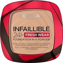 Renas Store L'oreal Paris Infaillible 24H Fresh Wear Pudra Fondöten 120 Vanilla