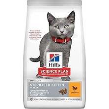 Renas Store Hill's Scıence Plan Kısırlaştırılmış Tavuklu Yavru Kedi Maması 1.5 kg