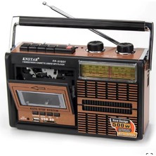 Renas Store Beyaz Nostaljik Radyo Kaset Çalar USB Sd Fm Radyolu 2 Yıl Garantili Bluetooth Yok