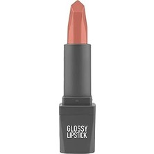 Renas Store Alıx Avıen Uzun Süre Kalıcı Yoğun Renk Veren Nemlendirici Parlak Ruj - Glossy Lipstick 304 Nude Apricot