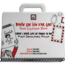 Renas Store Funny Mat Mini Set - Bugün Çok Işim Var Çok!
