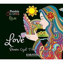 Renas Store Coloring Relax Mandala - Love