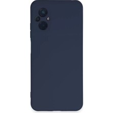 Renas Store Xiaomi Poco M5 Kılıf Nano Içi Kadife Silikon - Lacivert