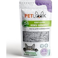 Renas Store Petlook Kedi Kumu Koku Giderici Aktif Karbon Katkılı Kokusuz 300 gr (Lavanta)