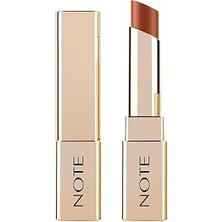 Renas Store Note Cosmetics Iconic Sheer Lipstick 203 Charming Nemlendirici Parlak Ruj, Nude