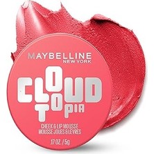 Renas Store Maybelline New York Cloudtopia Köpük Dokulu Mat Allık 07 Moonlit Rose