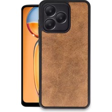 Renas Store Realme Note 50 4g Kılıf Aras Deri Kapak - Taba
