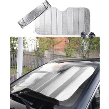 Renas Store Uv ve Isı Önleyici Oto Ön Cam Güneşliği Hyundai I20 Fiat Egea Toyota Corolla Volkswagen Passat