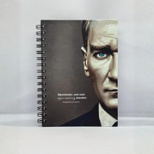 Be Online Atatürk Özel Seri Collection Sert Kapak A5 Defter - Noktalı 150 Sayfa