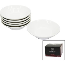 Renas Store CKR-4144 6 Parça Porselen Çay Tabak