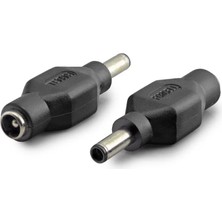Renas Store Notebook Adaptör Ucu Çevirici 4.5*3.0 (M) To Bloc PIN10 (F) 10LU Paket Siyah HDX1339