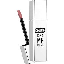 Renas Store Flormar Shine Kiss Me More Uzun Süre Kalıcı &amp; Parlak Bitişli Likit Ruj 005 Bare Beauty