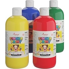 Renas Store Ana Renkler Parmak Boyası 4'lü Set 4X500GR