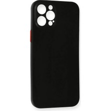 Renas Store Apple iPhone 12 Pro Max Kılıf Pp Ultra Ince Kapak - Siyah