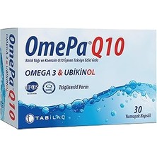 Renas Store OMEPA-Q10 Omega3 &amp; Ubiquinol 30 Kapsül