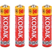 Renas Store Kodak Kaahz-S4 Super Heavy Duty Çinko Karbon Aaa Ince Kalem Pil / Pakette 60 Adet