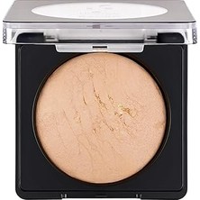 Renas Store Flormar Yoğun Pigmentli Fırınlanmış Mat Pudra Baked Powder 021 Beige With Gold