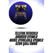 Renas Store Yeni Nesil X3 Gamepad Android Uyumlu Telefon Tutucu Özellikli Joystick