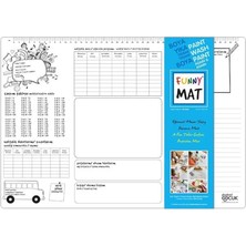 Renas Store Funny Mat - Çalışma Masam (My Desk - Küçük Boy) - 33,5X48CM