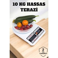 Renas Store Kompakt Tasarım ve Tek Tuşla Sıfırlama Özelliğiyle Kullanımı Kolay Mutfak Tartısı