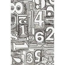 Renas Store Sizzix 3D Doku Kalıbı - Tim Holtz Numbered