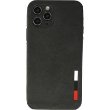 Renas Store Apple iPhone 11 Pro Max Kılıf Loop Deri Silikon - Siyah