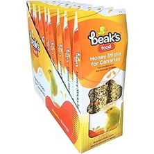 Renas Store Beak's Kuşlar Için Ek Besinler, Kutu, Ballı Kanarya Krakeri, 3 Ad x 10 Adet