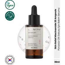 Scinic Skin Relief Niacinamide %20 Ampoule Gözenek ve Ton Eşitleyici Serum 30ML