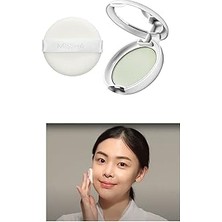 Renas Store Mıssha Kızarık Görünümü Azaltarak Makyajı Sabitleyen Ultra Hafif Pudra Airy Pot Pressed Powder (Mint)