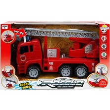 Renas Store 66110 Maxx Wheels Sesli ve Işıklı Su Fışkırtan Itfaiye Aracı 24 cm