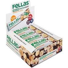 Renas Store Fellas Vegan Protein Bar, Muzlu ve Kakaolu, 40GR x 12 Adet